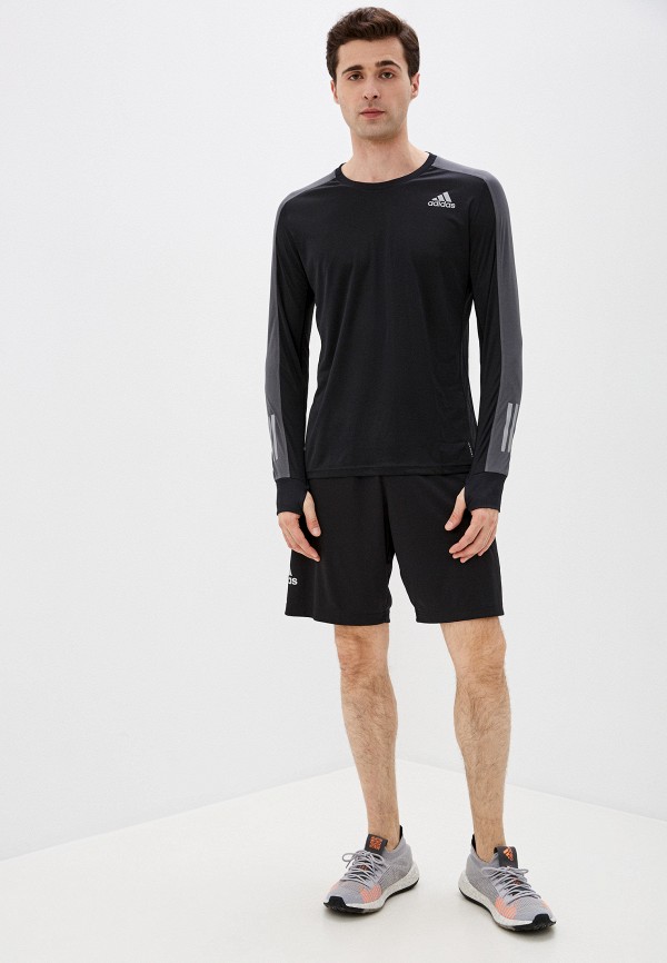 

Лонгслив спортивный adidas, Черный, adidas AD002EMJMNJ7