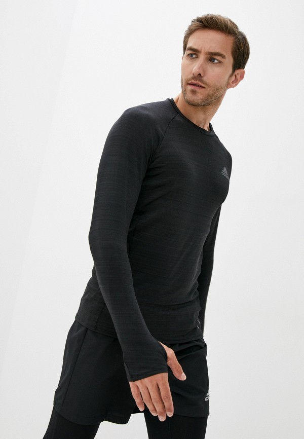 

Лонгслив спортивный adidas, Черный, ADI RUNNER LS