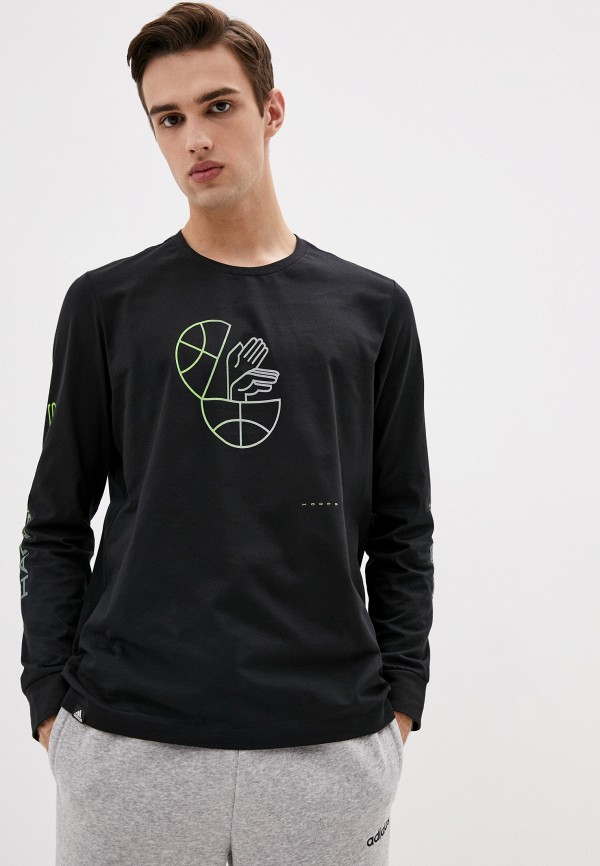 

Лонгслив adidas, Черный, HANDLE BIZ LS