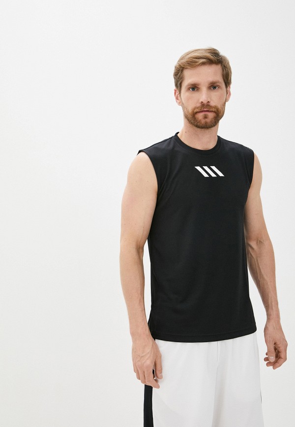 

Майка спортивная adidas, Черный, adidas AD002EMJMNK8