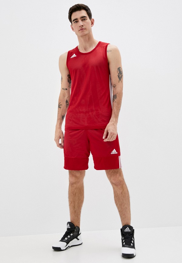 

Майка спортивная adidas, Красный, 3G SPEE REV JRS