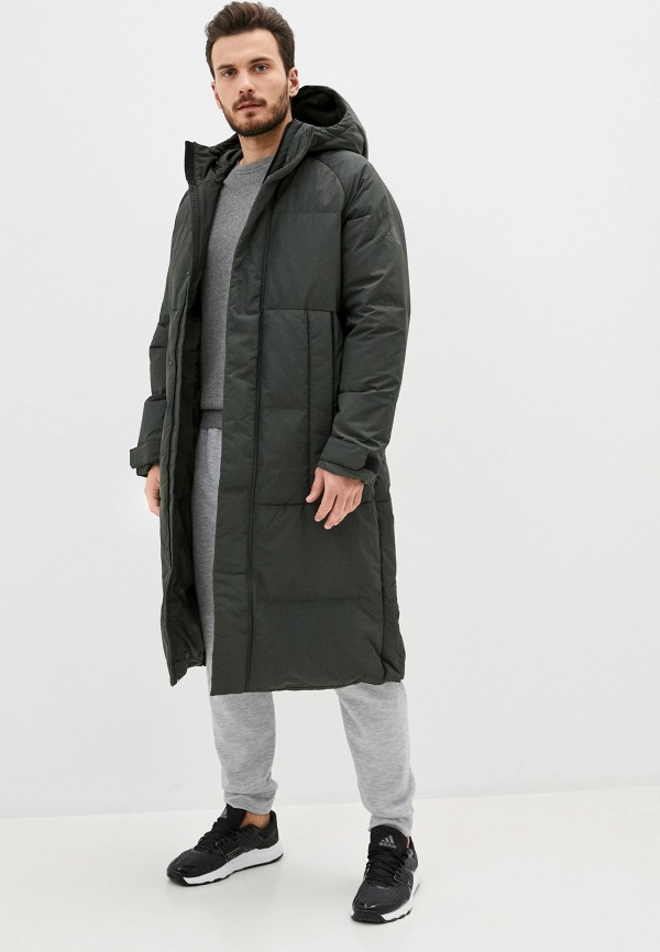 

Пуховик adidas, Зеленый, adidas AD002EMJMNO7
