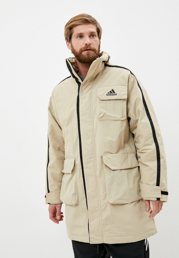 

Парка adidas, Бежевый, adidas AD002EMJMNP1