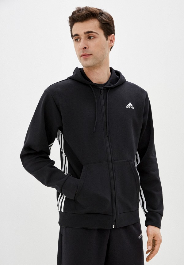 

Толстовка adidas, Черный, M MH 3S FZ