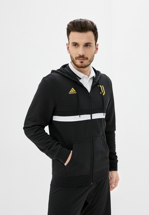 

Толстовка adidas, Черный, JUVE 3S FZ HD