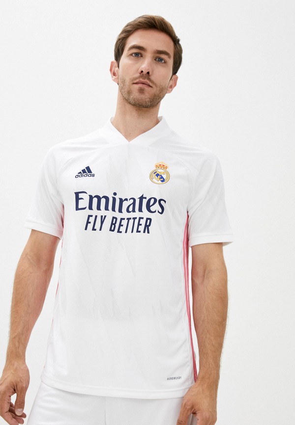 

Футболка спортивная adidas, Белый, REAL H JSY