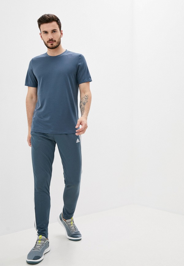 

Футболка спортивная adidas, Синий, adidas AD002EMJMOQ6