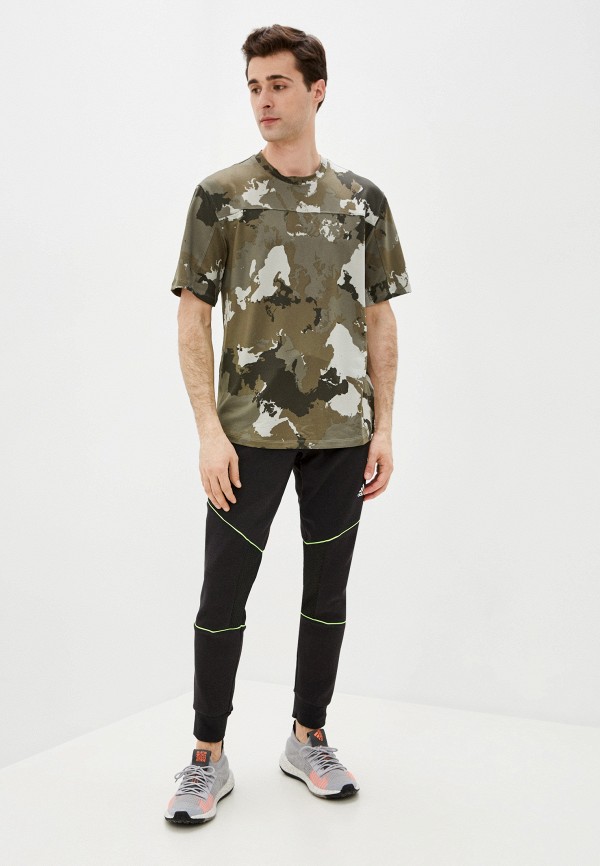 

Футболка спортивная adidas, Хаки, adidas AD002EMJMOR2