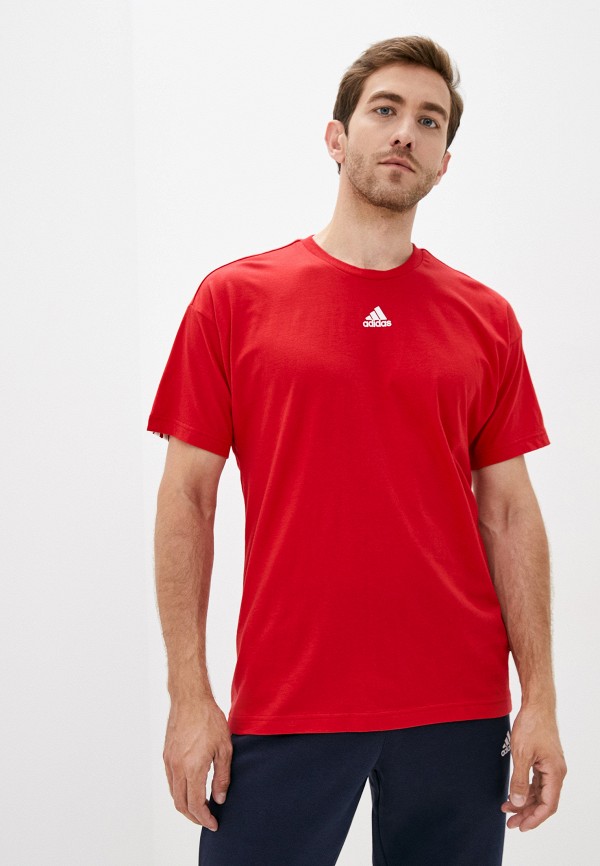 

Футболка adidas, Красный, M MH 3S Tee