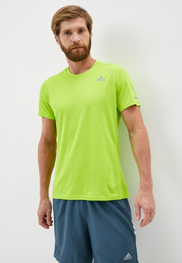 

Футболка спортивная adidas, Зеленый, adidas AD002EMJMOS2