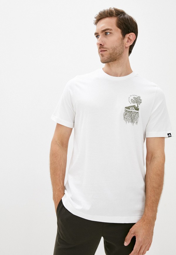 

Футболка adidas, Белый, adidas AD002EMJMOT0