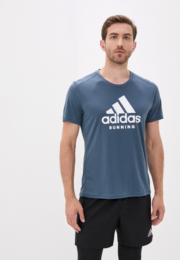 

Футболка спортивная adidas, Синий, BOS GFX Tee M