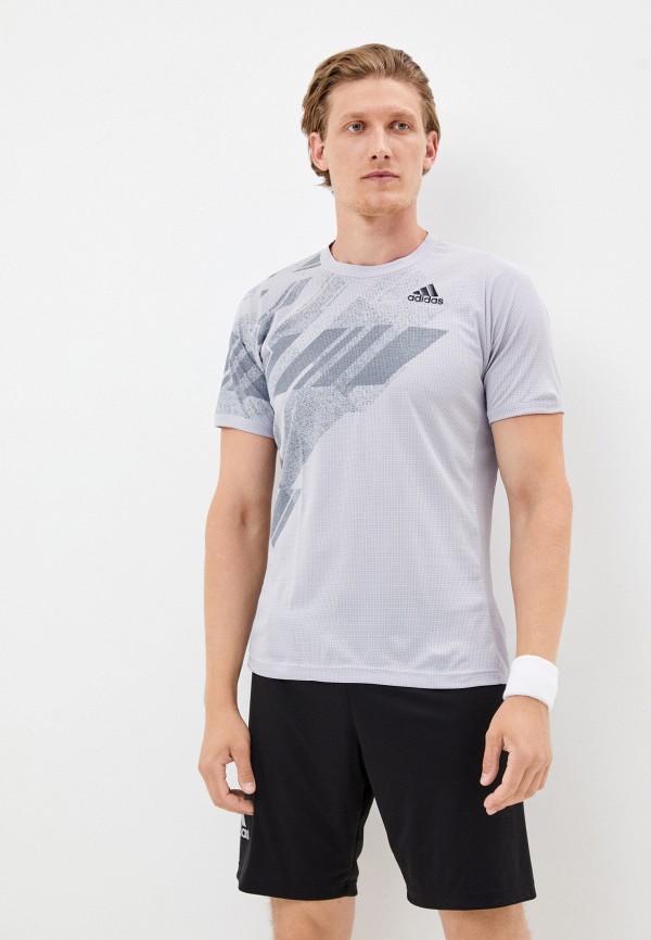 

Футболка спортивная adidas, Серый, FLIF PRINT T HR