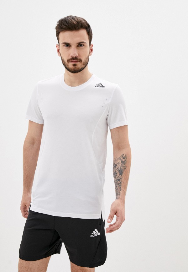 

Футболка спортивная adidas, Белый, adidas AD002EMJMPJ1