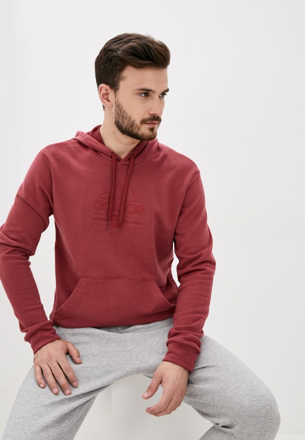 

Худи adidas, Бордовый, adidas AD002EMJMPM3