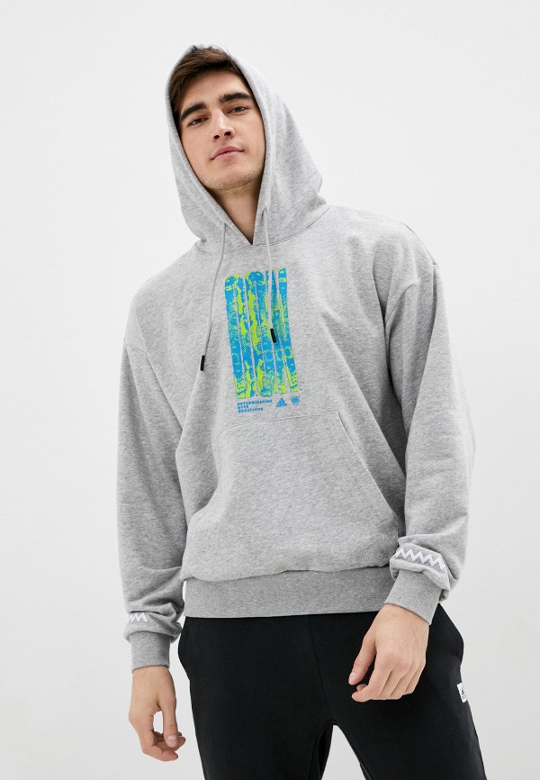 

Худи adidas, Серый, DM PO HOODIE