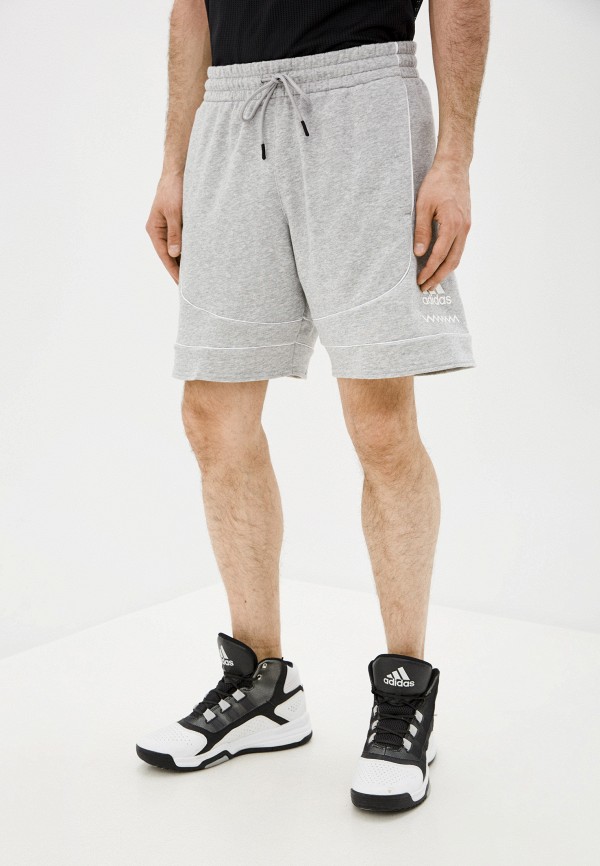 

Шорты adidas, Серый, adidas AD002EMJMRG0