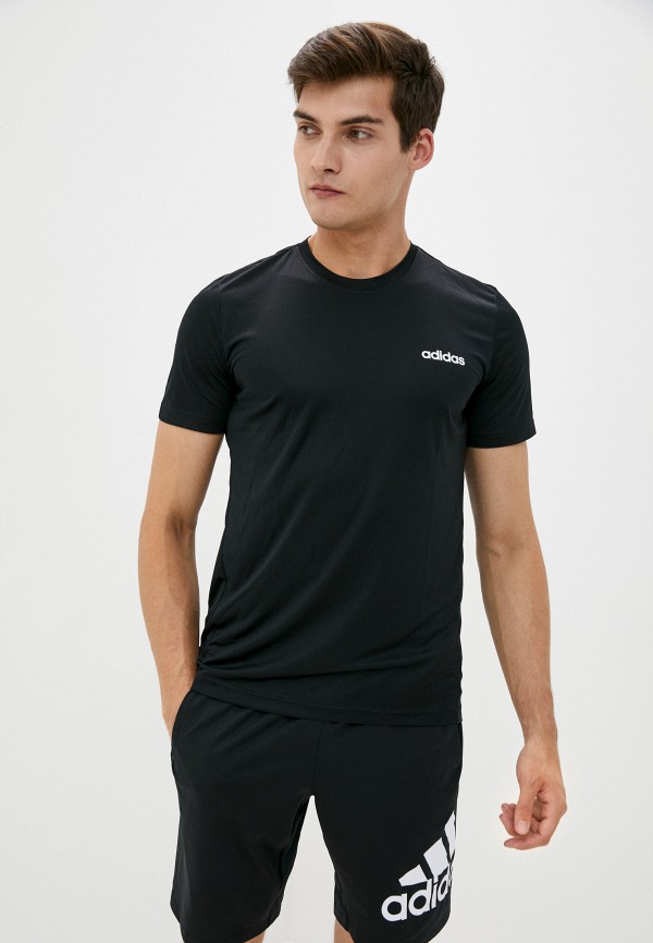 

Футболка спортивная adidas, Черный, M D2M PL TEE
