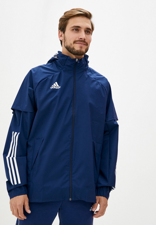 

Ветровка adidas, Синий, adidas AD002EMKLBJ3