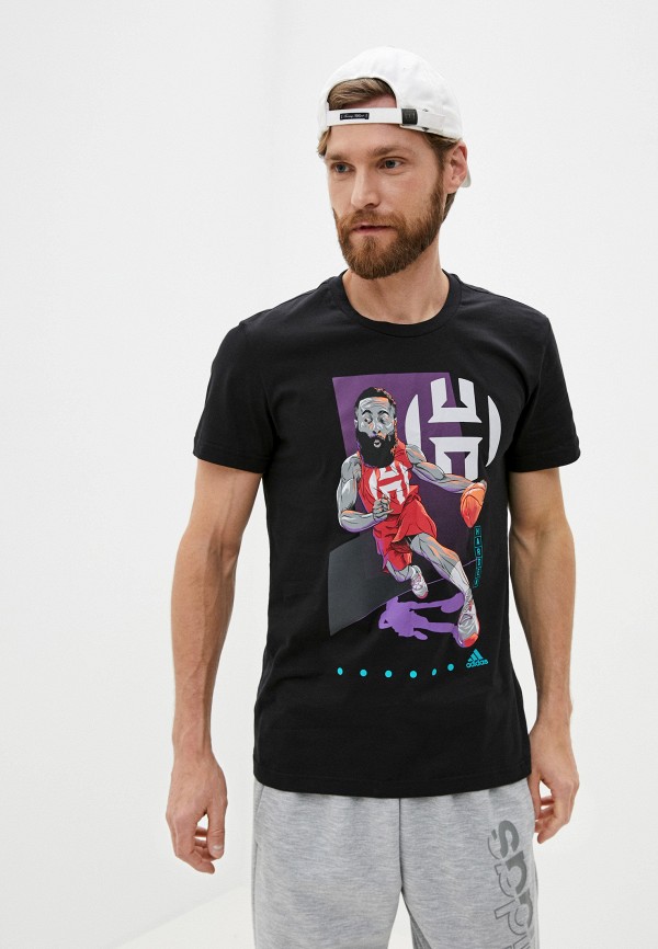 

Футболка adidas, Черный, adidas AD002EMKQSS9