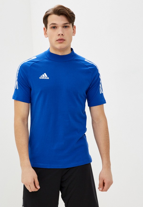 

Футболка adidas, Синий, CON20 TEE