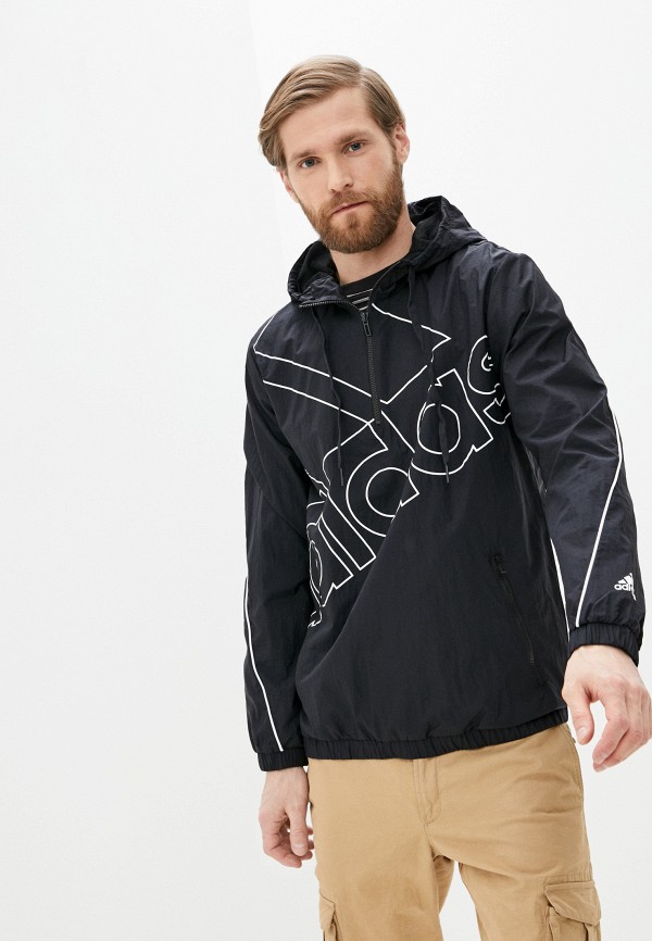 

Ветровка adidas, Черный, adidas AD002EMLUEL9