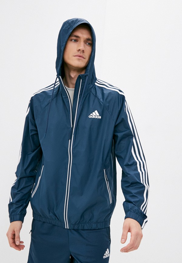 

Ветровка adidas, Синий, adidas AD002EMLUEM2