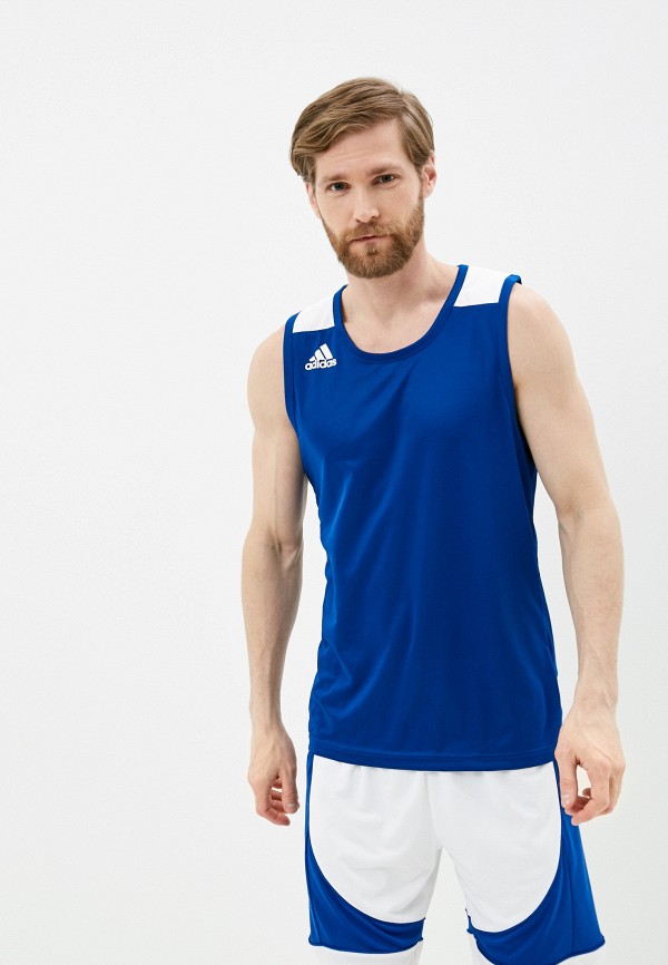 

Майка спортивная adidas, Синий, C365 JRSY