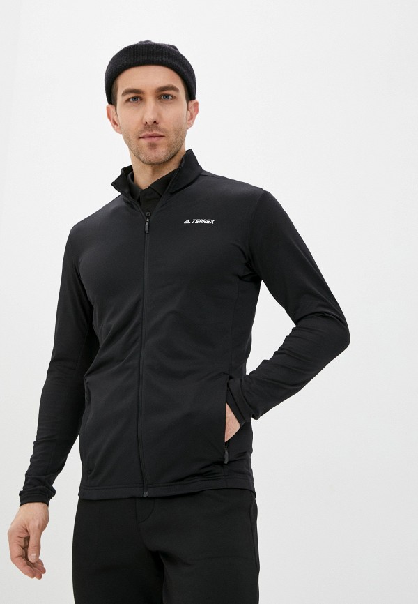 

Олимпийка adidas, Черный, MT FULL Z FLEEC