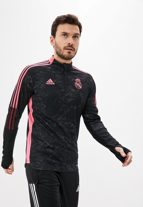 

Лонгслив спортивный adidas, Черный, REAL AOP TR TOP