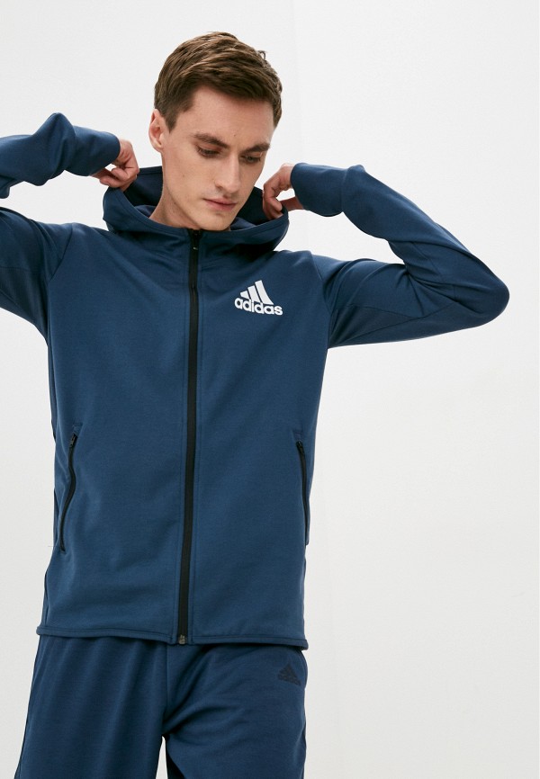 

Толстовка adidas, Синий, M MT FZ HD