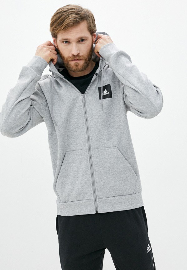 

Толстовка adidas, Серый, MHS FZ STA