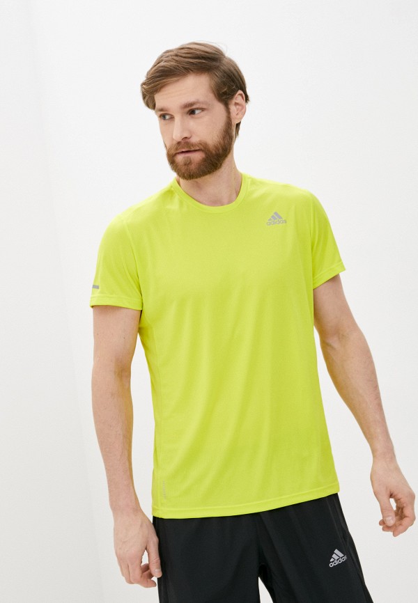 

Футболка спортивная adidas, Зеленый, adidas AD002EMLUFF6