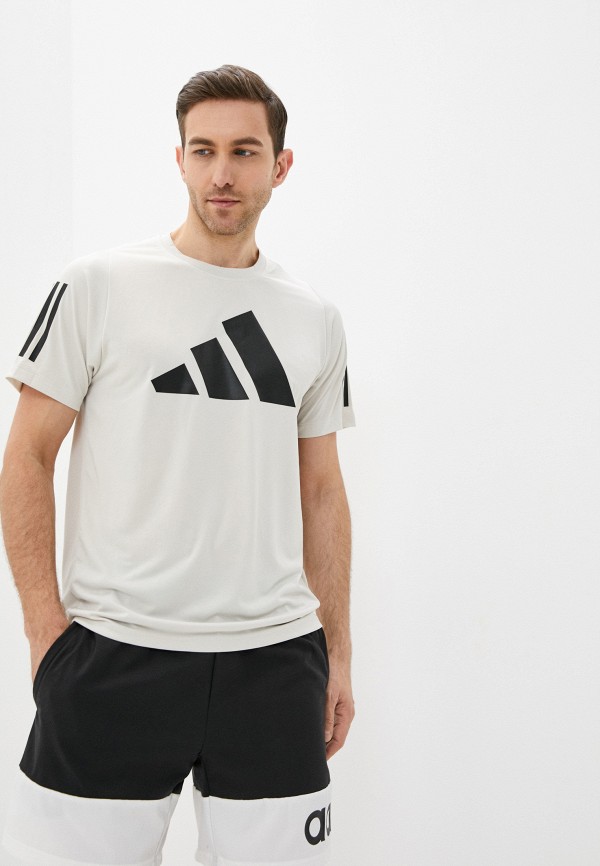 

Футболка спортивная adidas, Бежевый