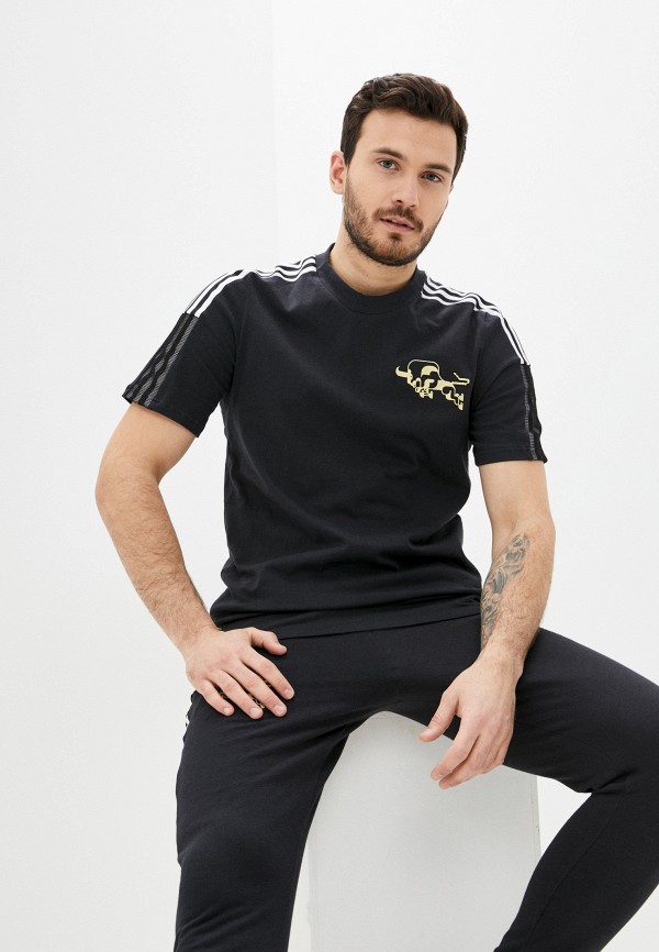 

Футболка adidas, Черный, MUFC CNY TEE