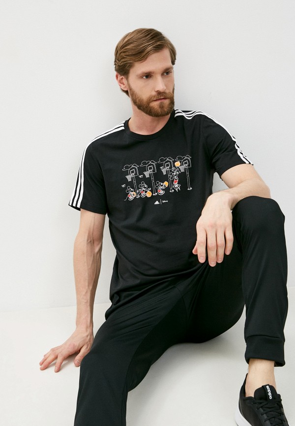 

Футболка adidas, Черный, adidas AD002EMLUFH4