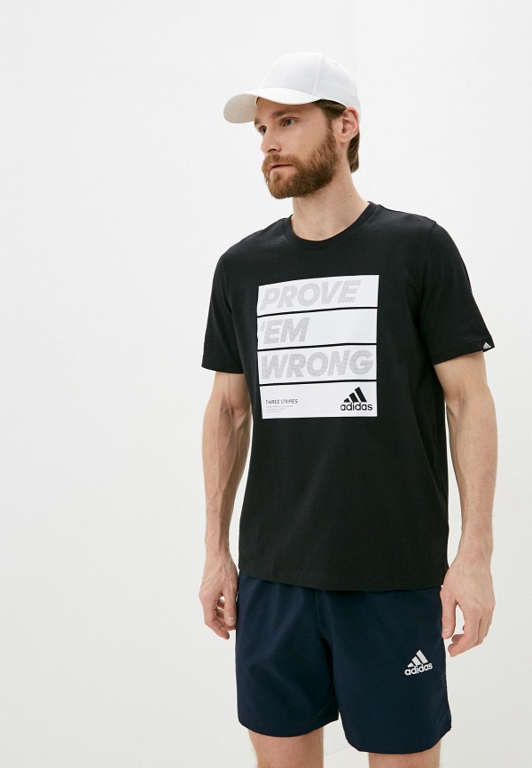 

Футболка adidas, Черный, M PRVEMWRNG T