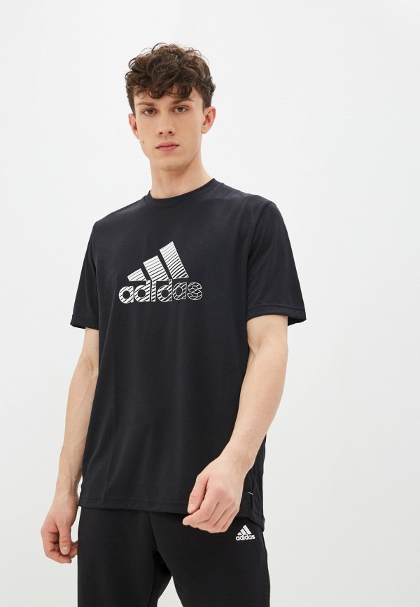 

Футболка спортивная adidas, Черный, M AT T1