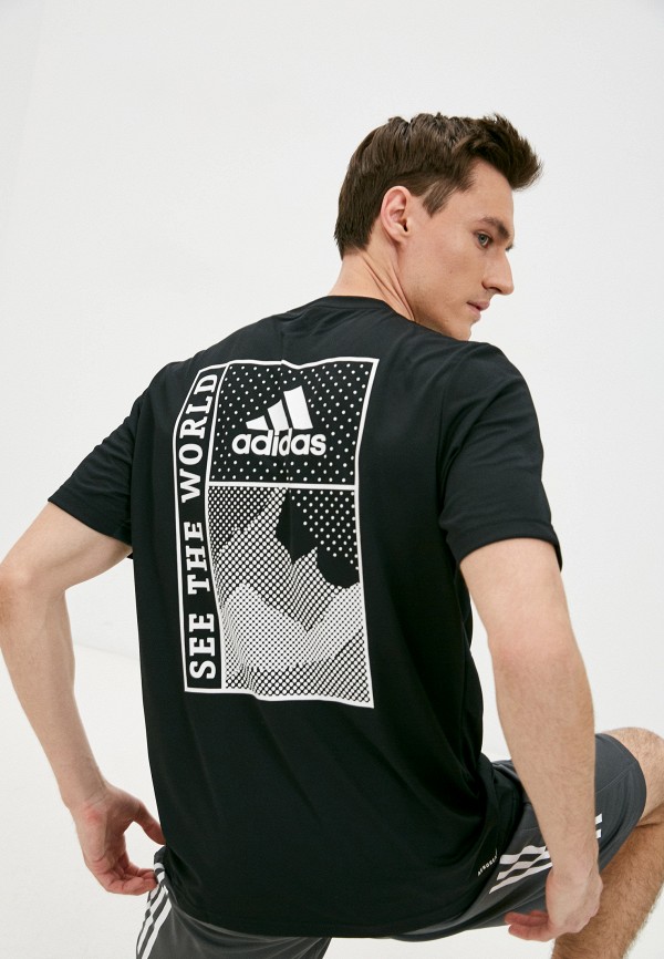 

Футболка спортивная adidas, Черный, M SPRT4IA G T