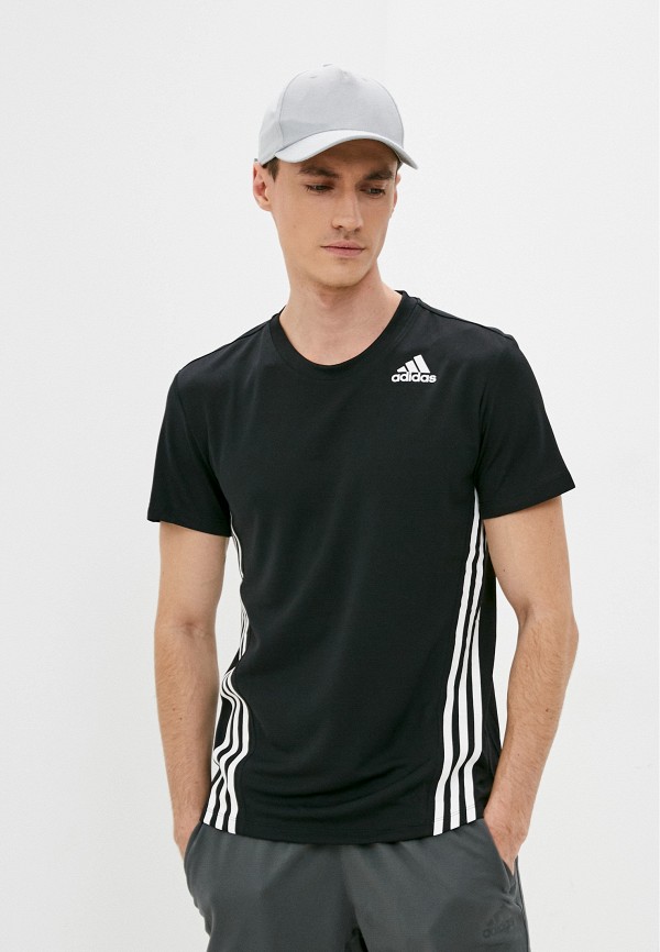 

Футболка спортивная adidas, Черный, AERO 3S TEE