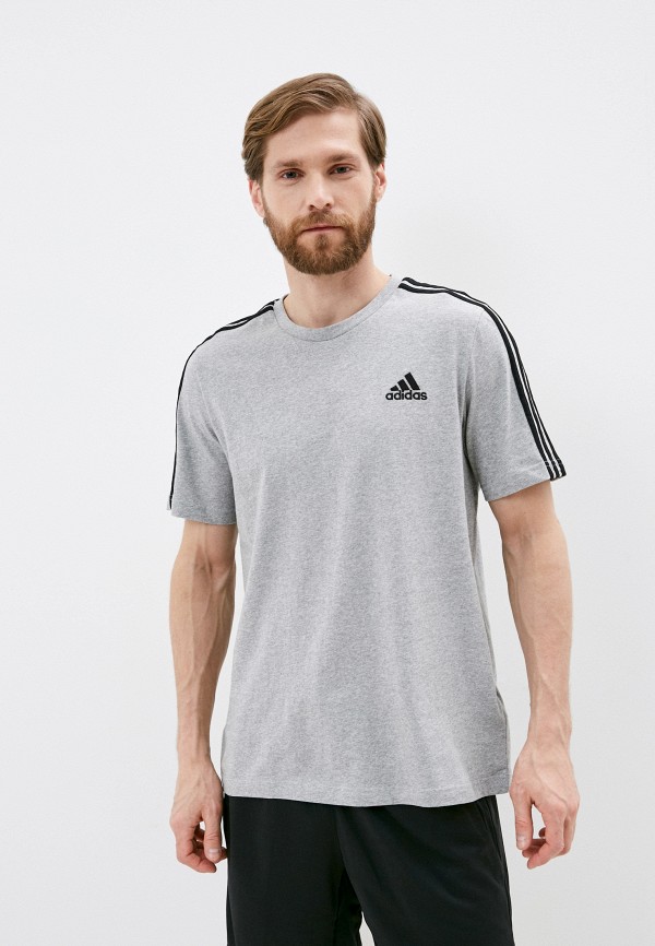 

Футболка adidas, Серый, M 3S SJ T