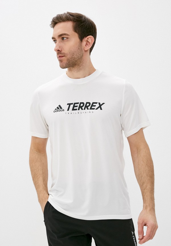 

Футболка спортивная adidas, Белый, TX TRAIL LOGO T