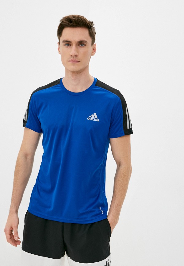 

Футболка спортивная adidas, Синий, OWN THE RUN TEE