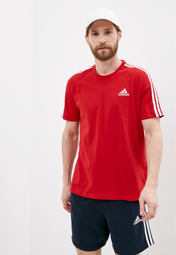 

Футболка adidas, Красный, M 3S SJ T