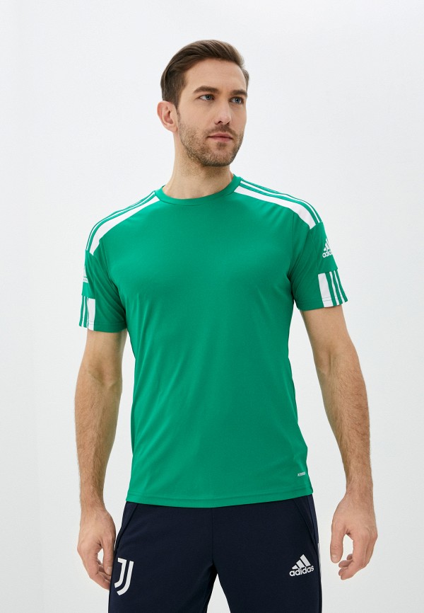 

Футболка спортивная adidas, Зеленый, SQUAD 21 JSY SS