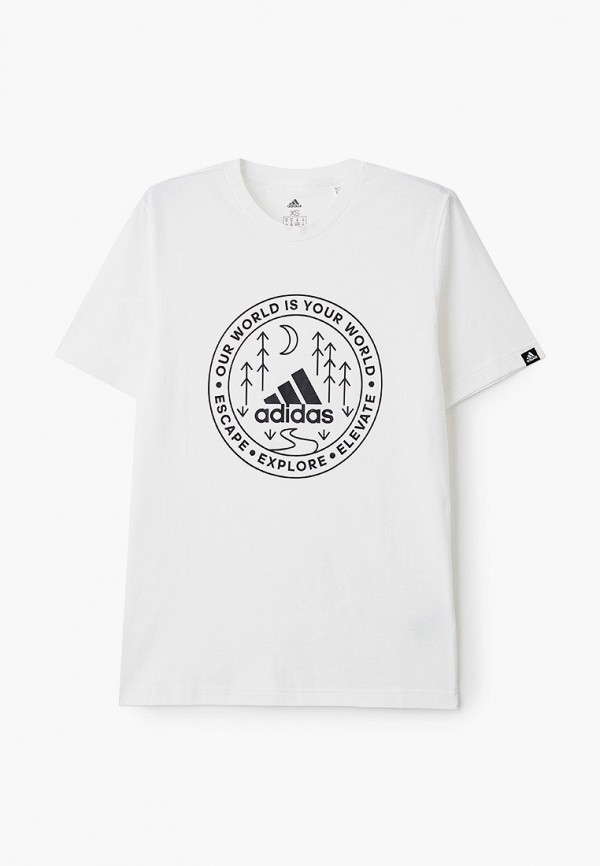 

Футболка adidas, Белый, M CRCL XPLR T