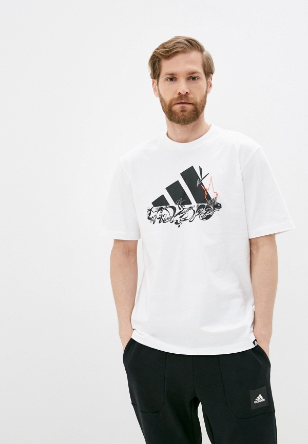 

Футболка adidas, Белый, adidas AD002EMLUFW8