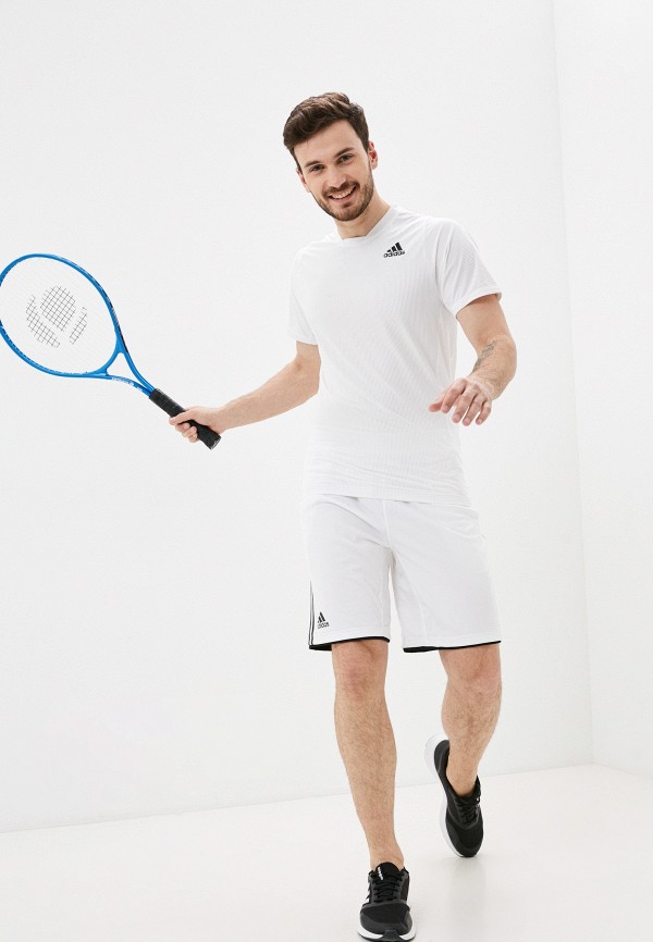 

Футболка спортивная adidas, Белый, adidas AD002EMLUFZ8