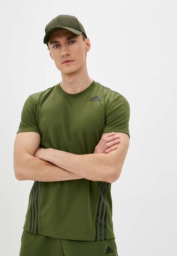 

Футболка спортивная adidas, Хаки, AERO 3S TEE