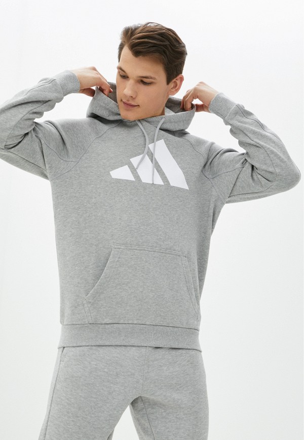 

Худи adidas, Серый, adidas AD002EMLUGE0